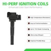 Set of 3 Ignition Coils Pack UF156 GN10184 with 6