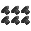 6Pcs Black Taper Candle Holder Matte Candle Candlestick Holder Stand
