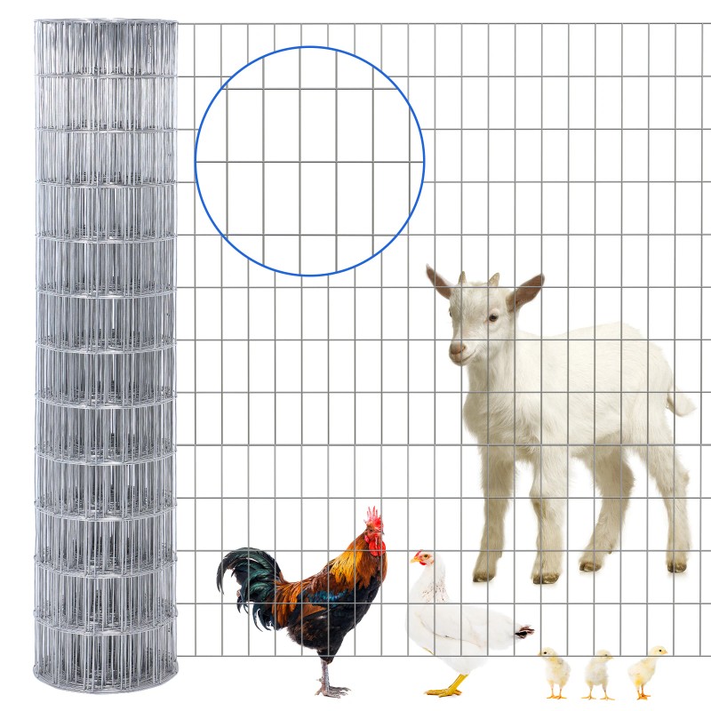 2in X 4in X 4ft X 50ft 12Gauge Hot-Dipped Galvanized