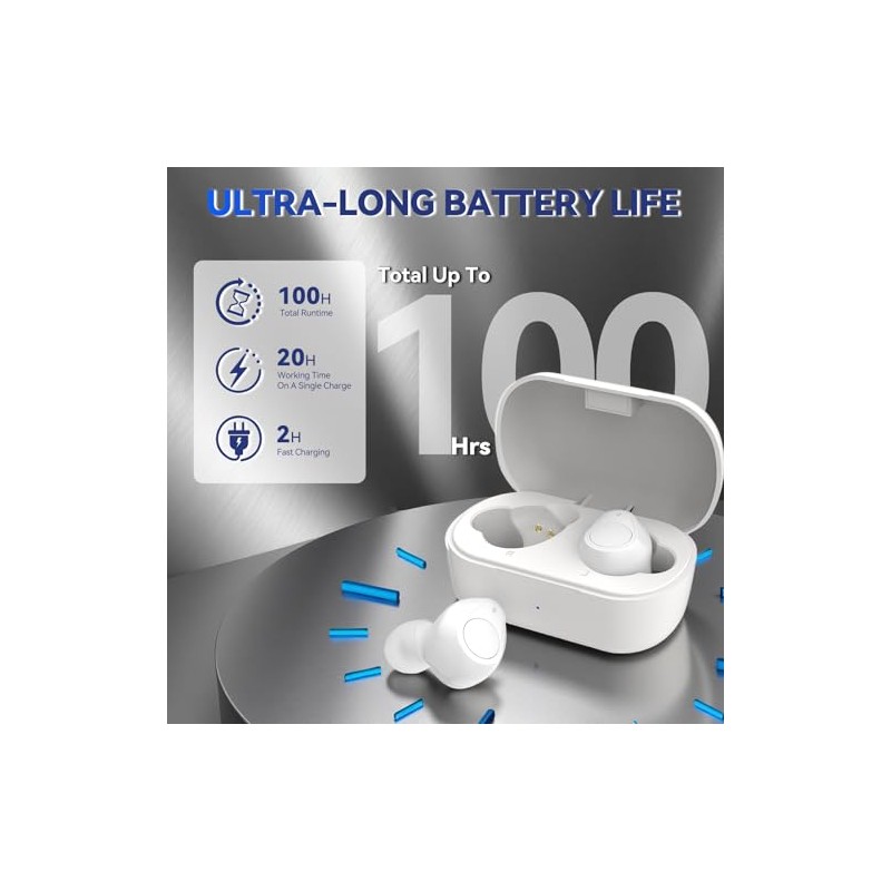 METIKO OTC Hearing Aids - Wireless, Rechargeable, Comfortable | Clear
