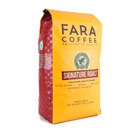 Fara Coffee, Signature Roast, Whole Bean Coffee, 2.2 Lb