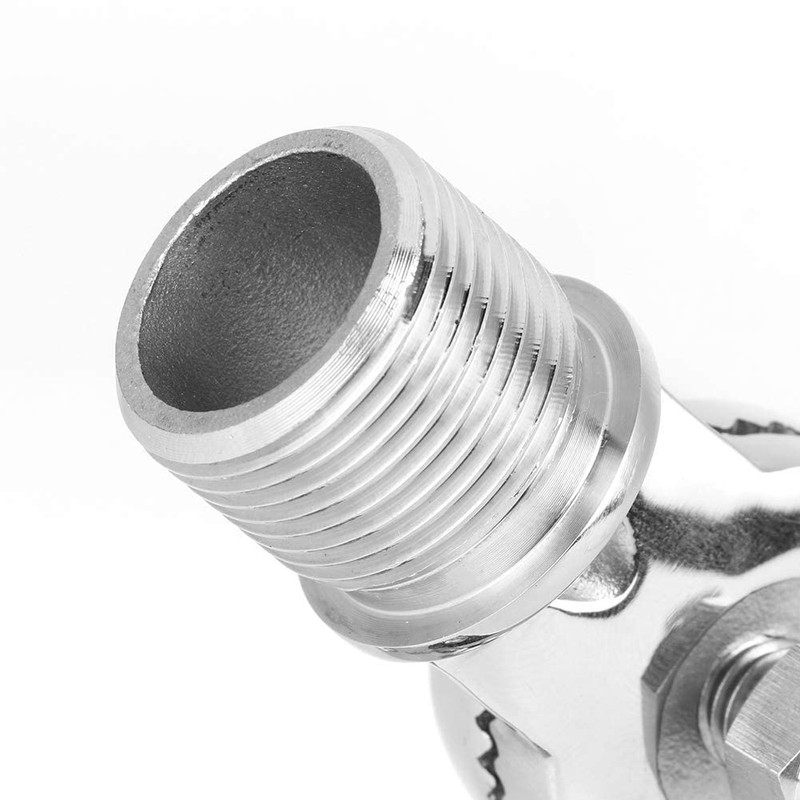 Aramox Antenna Base Talkie Mount, Marine FM Stainless Steel Talkie