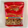 Bemar Snacks Fried Pork Skins Seasoned Strips 24 bags/3oz per