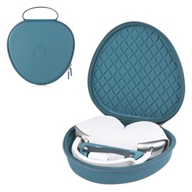 Headphone Case for AirPods Max Hard Portable Over Ear Headphone Carrying Case, Wireless Headphone Storage Protective Case for Travel Home
