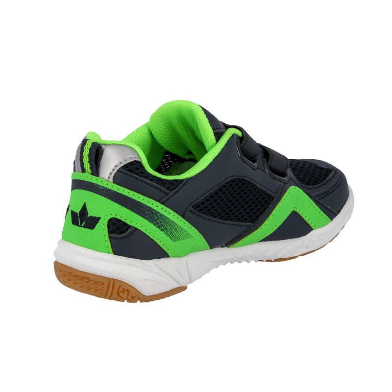 Lico Enjoy V Unisex Multisport Indoor Schuhe, Marine/ Lemon, 36