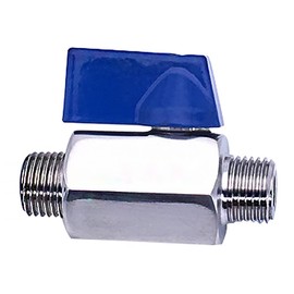 Ball Valve, 1/8 Inch Mini Ball Valve, Male Thread to Female, Shut-off Valve, Female Thread, Ball Valve Fitting for Water Flow Pipe Coupling Connections