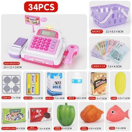 Sotodik-Soniki Toy Cash Register, Pink　　