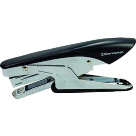 Soennecken Office 110 3145 Stapler for No. 10 Anthracite / Chrome