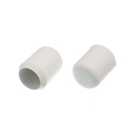 4 x White Rubber Chair Leg Supports 22mm