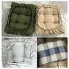 TINTON LIFE Padded Rectangle Bar Stool Cover Cushion with Elastic