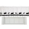 Wolf Window Valance Curtain - In Your Choice of Colors