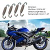A ABSOPRO Pack of 4 Motorcycle Exhaust Pipe Spring 59