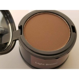 JARGOD Hairline Powder Hair Topical Shadow Root Concealer Root Touch Up to Cover Up Roots and Grays (Light Brown)