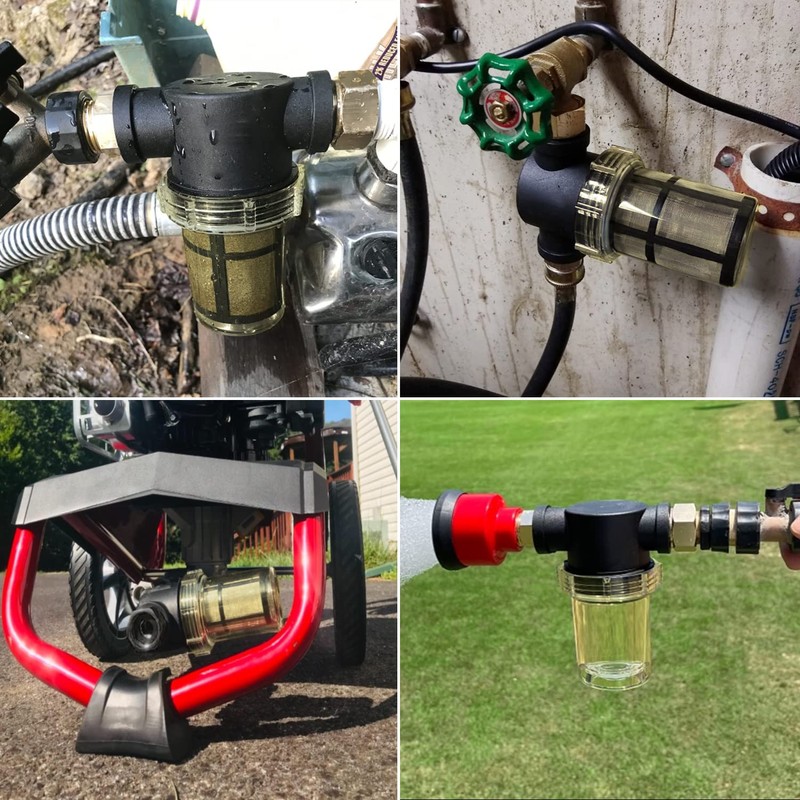 3/4" Female NPT in-Line Strainer with 100 mesh Stainless Steel