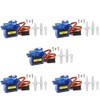 ACEIRMC 5pcs SG90 Servo Motor Micro Servo 9G Servo Motor