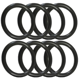 Nitrile Rubber O-Ring Gasket Rubber Washer Round Gasket Sealing Rings Gaskets 62mm OD 57mm ID 2.5mm Width Black 50pcs