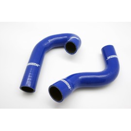 Autobahn88 Radiator Coolant Silicone Hose Kit, compatible with 1998-2002 Subaru Legacy B4 BE5 BH5 EJ20 EJ25 Type A-D (Blue -without Clamp Set)