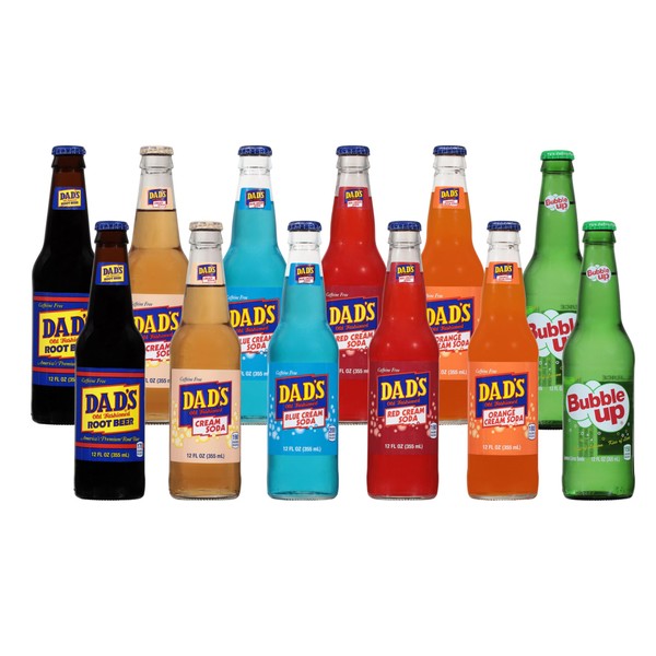 Dad's Old Fashioned Soda – 12 Glass Bottles (12 oz