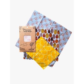 Beeswax Pellets & Beeswax Food Wrap | Eco-Friendly Bees Wax Paper Sheets | Multi-Size & Versatile for Safe, Healthy Food Storage