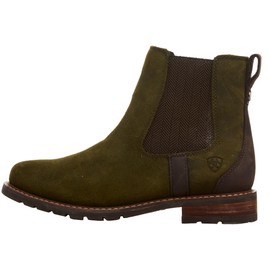 ARIAT Wexford Waterproof Chelsea Boot Olive 7.5 B (M)