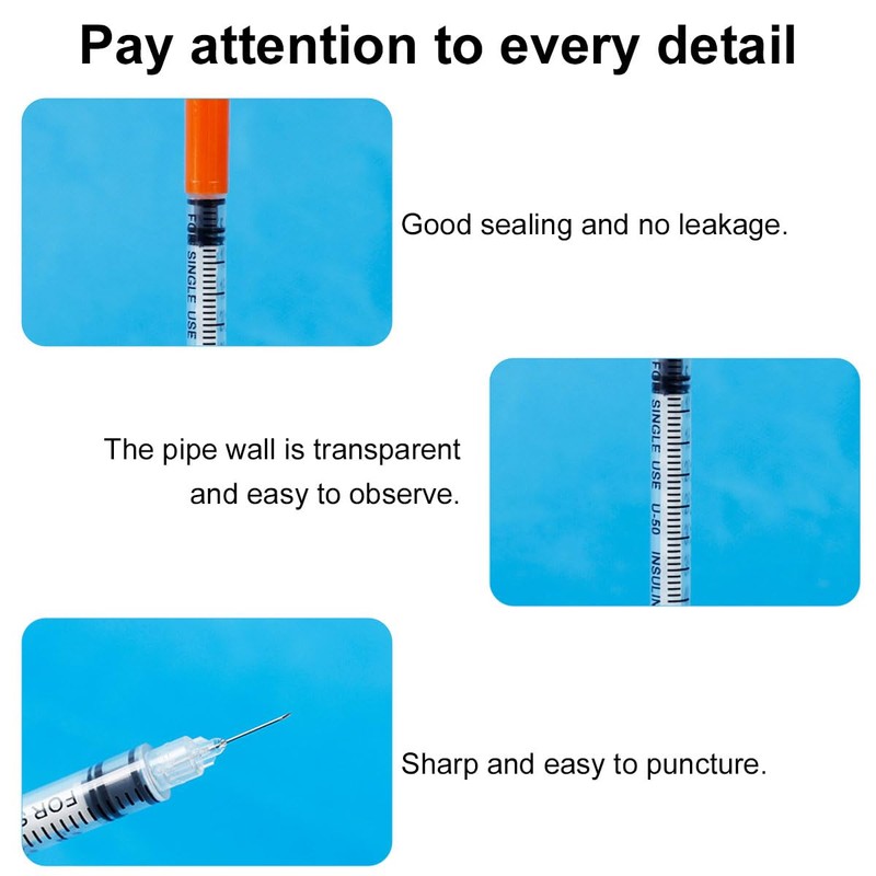 Comioke Pack of 20 Syringes 1 ml/cc 29 g -