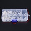 Nylon Screw Nut Washer Assortment Kit, 150pcs M2 M2.5 M3