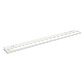 Maxim Lighting UCL-89866WT-3PO CounterMax 5K - 15W 1 LED Under Cabinet with 3 Prong-1 Inches Tall and 30 Inches Length, Finish Color: White