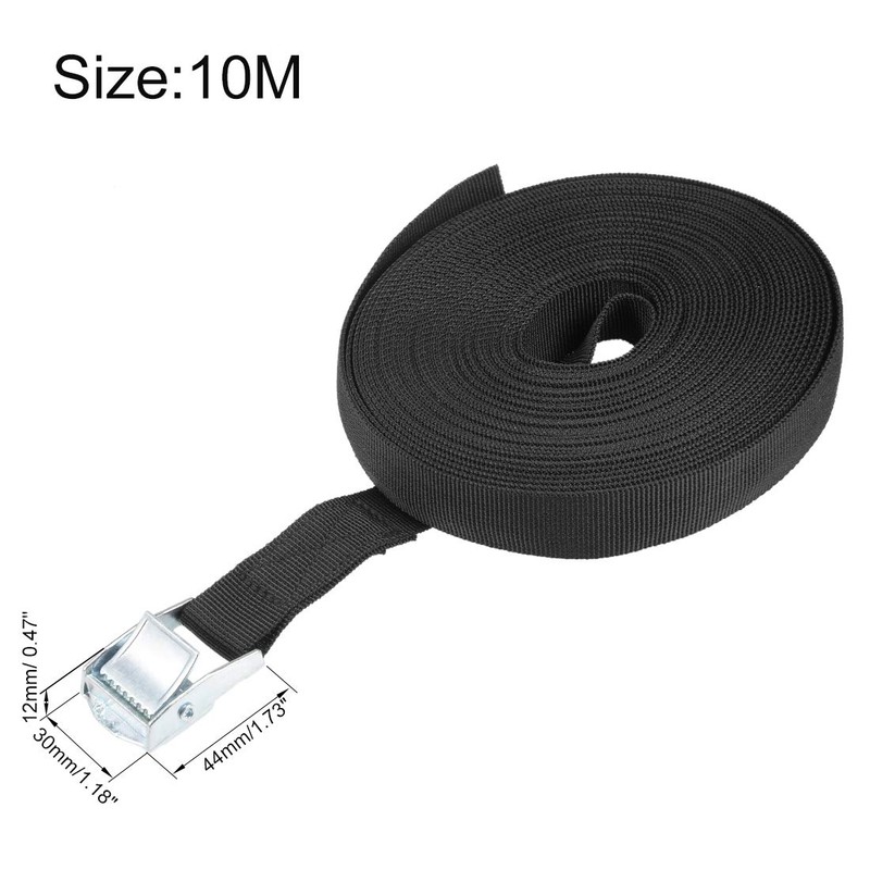 sourcing map Tie Down Strap Cam Buckle Lashing Strap 1"