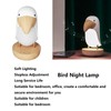 Innovative Bird Night Lamp ABS Breathing Night Light USB Charging