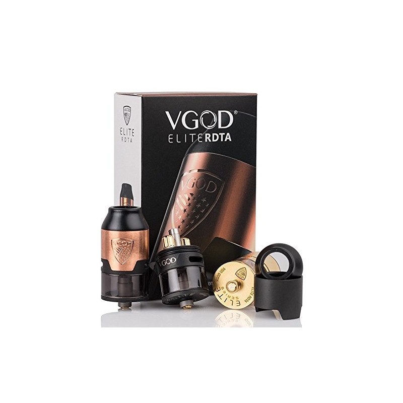 VGOD Elite RDTA Silver / Gold / Black