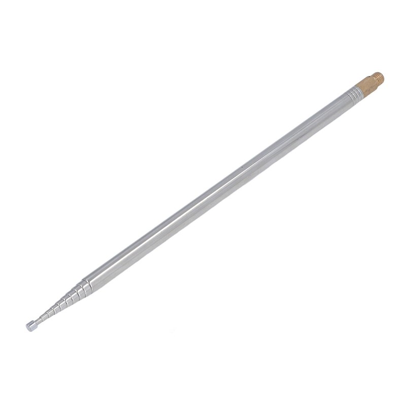 Shortwave Antenna, Telescopic 7MHz-50MHz Full Band, 10 Sections, 2.5m Length,