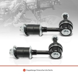 Frankberg 2 x Rear Axle Coupling Rod Compatible with Carisma DA 1995-2006 S40 I 644 1995-1999 V40 Estate 645 1.6L-1.9L 1995-2004 Space Star MPV DG A 1998-2004 Replace# MRR 27211 8 US