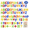105 Magnetic Letters Alphabet, Include 52 Uppercase,26 Lowercase Letter& 20