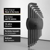 INBUS 74711 Allen Key Set 11-Piece 1.27 - 8 mm