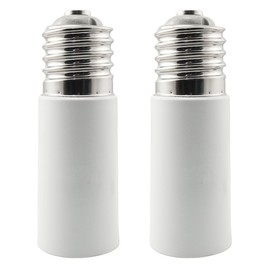 SQXBK 2PCS 130mm/5.12inch E39/E40 Extension Lamp Holder E39 E40 to E39 E40Adapters Socket Extensions E39/E40 Adapter Extender E39 to E39 Lamp Base Converter