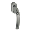 HOPPE Duraplus Window Handle, Atlanta, Aluminium / Lockable / (Secu100®
