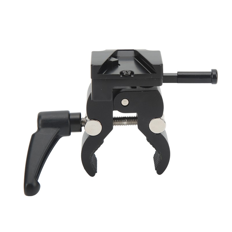 V Lock Battery Adapter with Crab Clamp Aluminum Alloy Mount