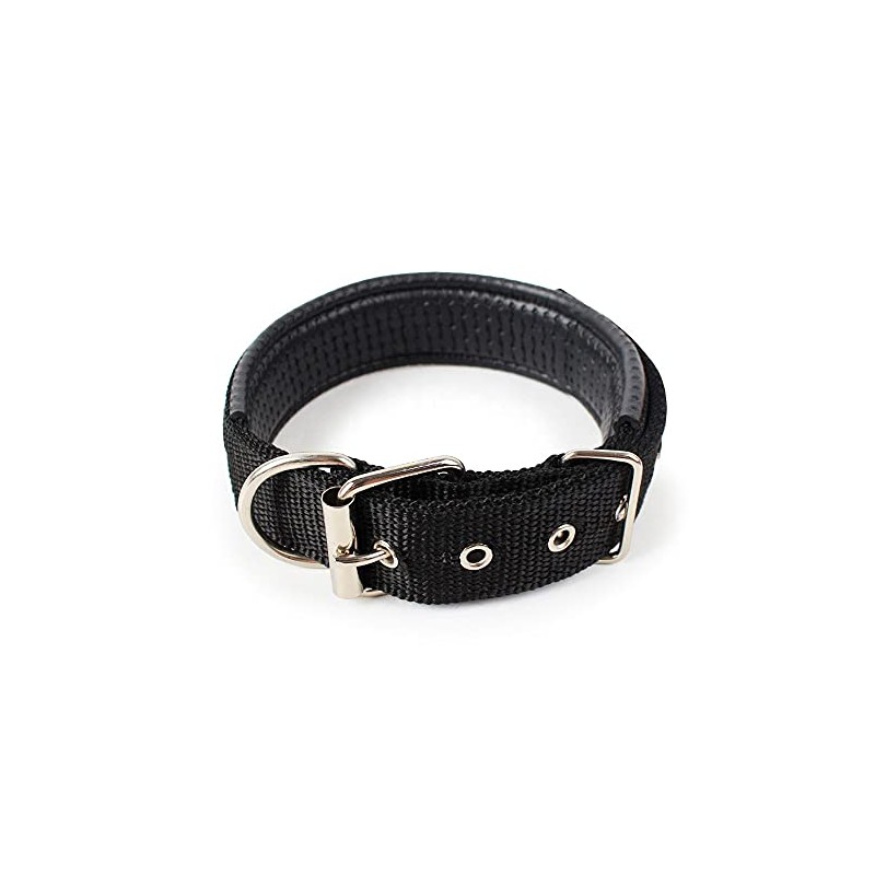 Prione Dog Collar for Dogs Black Size S