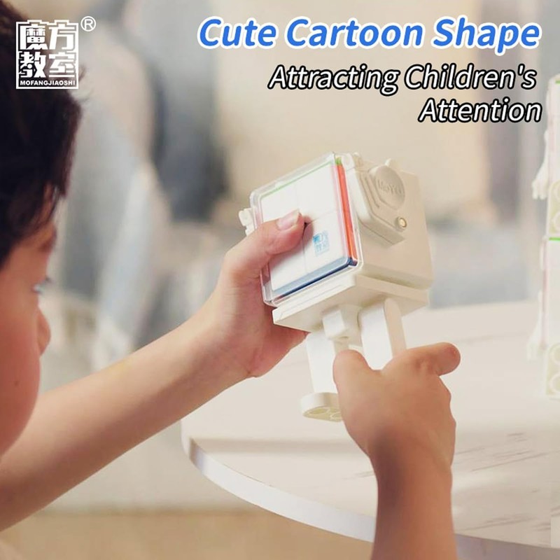 Oostifun MoYu MoFang JiaoShi Meilong 2x2 Stickerless Cube Classroom Smoothy