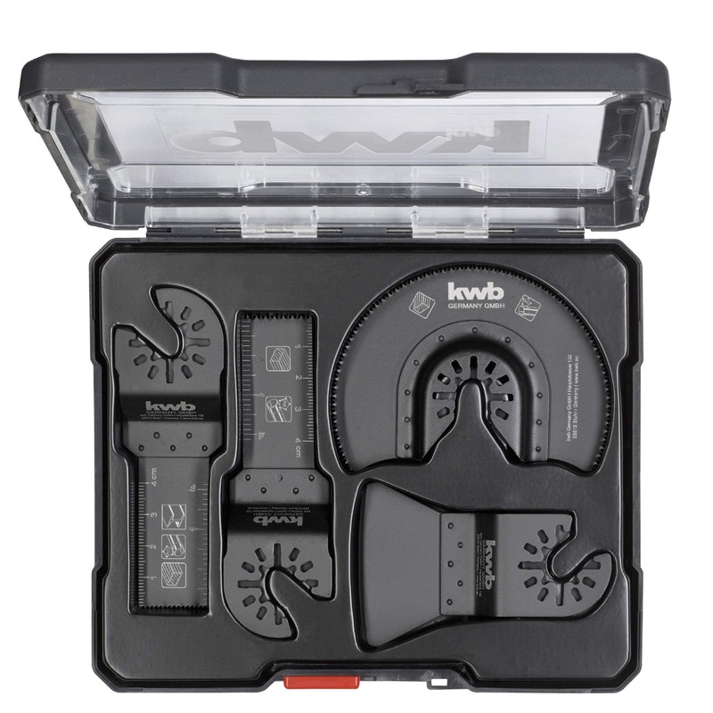 kwb Multitool Accessories in 4-Piece Set, CV Dive 28 mm,