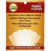 Aleene's (3-Pack) Fabric Fusion Sheets Peel and Stick 5 Pack 4.25 inch x 5 inch 29135