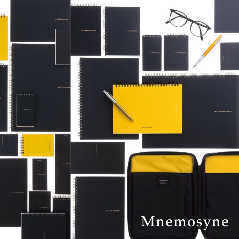 Maruman MNEMOSYNE Notebook 9.92 x 7.05 Inches (B5), 7mm ruled
