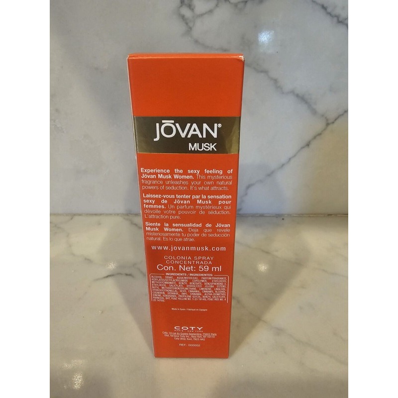 Jovan BRAND NEW - Jovan Woman Cologne Concentrate Spray, 2