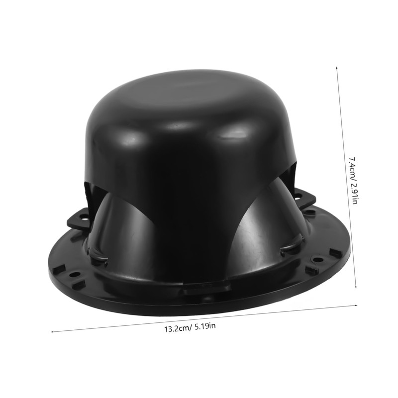 iplusmile 1set Rv Roof Vent Cover Durable Plastic Vent Cap