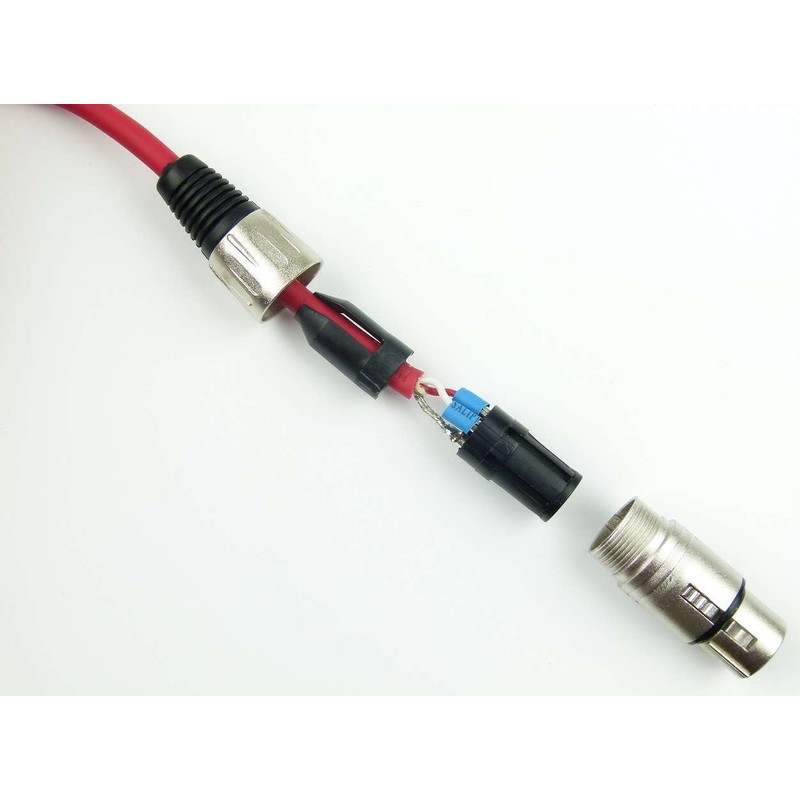 Adam Hall Cables 3 Star MMF 0050 Red Microphone Cable