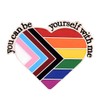 RAMGLYO Pride Pin Rainbow Pins Gay Pride Inspirational Quotes Rainbow