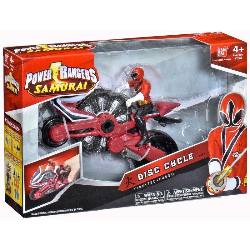 Power Rangers Samurai 31551 Red Disc Cycle