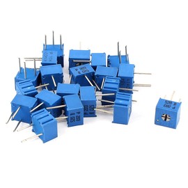 IIVVERR 20Pcs Potentiometer Trimmer Variable Resistor 3362P-203 3362P-104 (20 Unids Potenciómetro Resistencia Variable Trimmer 3362P-203 3362P-104