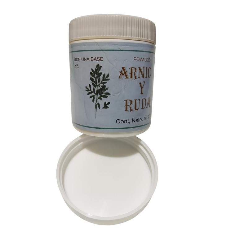 Pomada Arnica y Ruda con Extratos Naturales de Pino, Ruda,