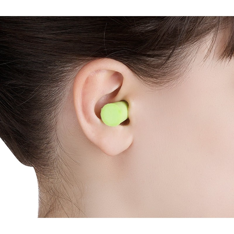 newgen medicals Ear Plugs: Ear Protection Earplugs, 100 Pieces in